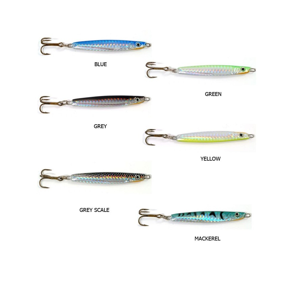 Tronixpro Metal Casting Lures 20g 40g 60g Bass and Mackerel Fishing Lure