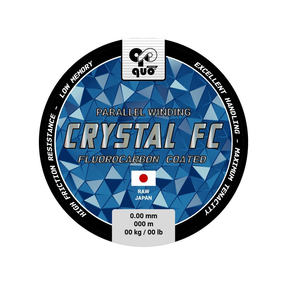 CRYSTAL FLUOROCARBONO COATED 100m